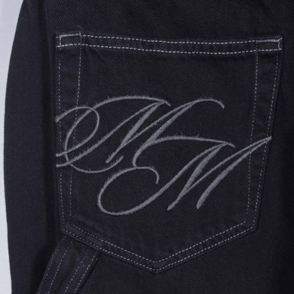 CULTURE WISE PASS THE LOVE CLASSIC FLARE JEAN NEGRO