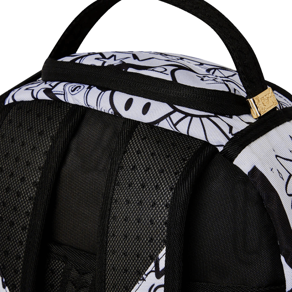 MORRAL SPRAYGROUND ACCIDENTAL DOODLE DLXSR BLANCO