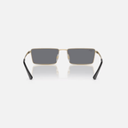 GAFAS RAYBAN EMY BIO-BASED LENTE NEGRO OSCURO MARCO DORADO