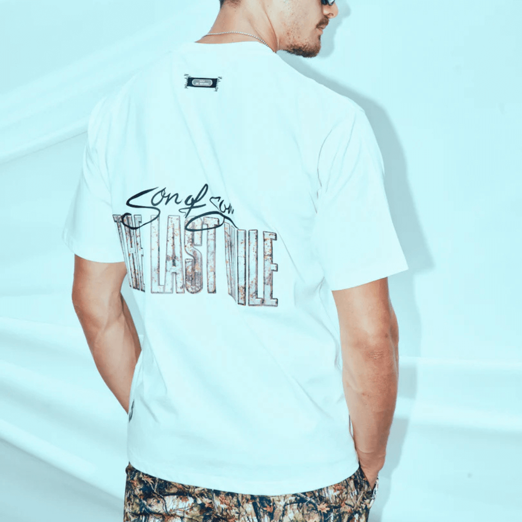 SON OF SON OVERSIZE WHITE THE LAST MILE CAMISETA OVERSIZE BLANCA