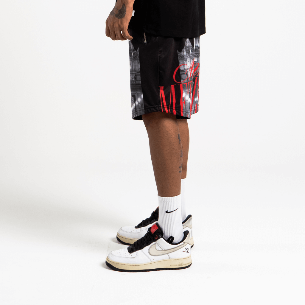 AURUM METROPOLIS III RED VT SHORT NEGRO