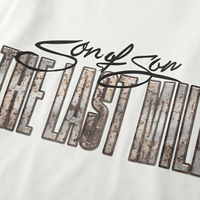 SON OF SON OVERSIZE WHITE THE LAST MILE CAMISETA OVERSIZE BLANCA