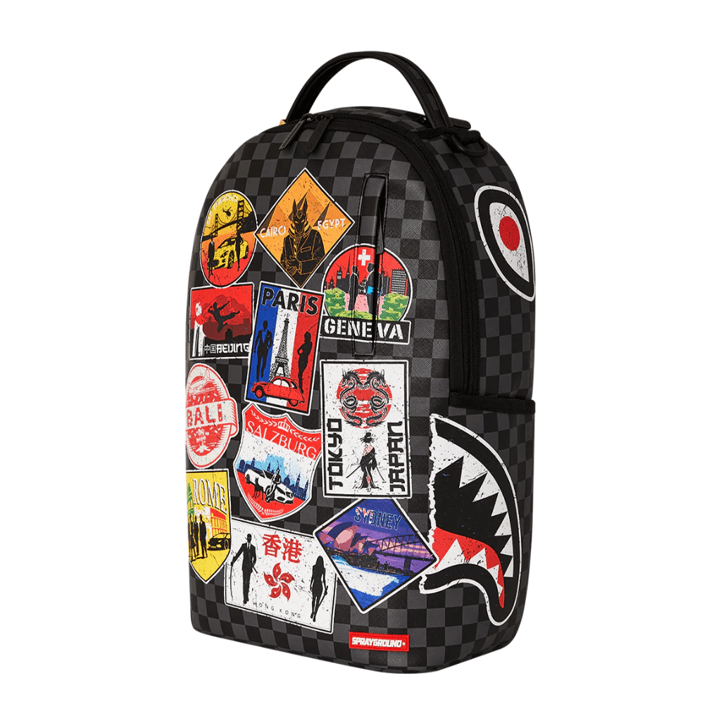 MORRAL SPRAYGROUND GLOBAL MOGUL LOST TICKET DLXSV BACKPACK