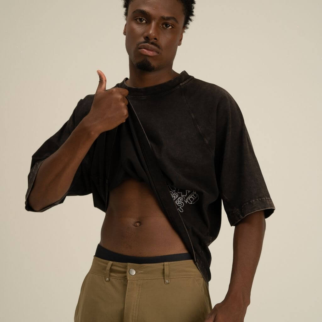 AP CROWN FIAT LUX FADE CAMISETA BOXI NEGRO