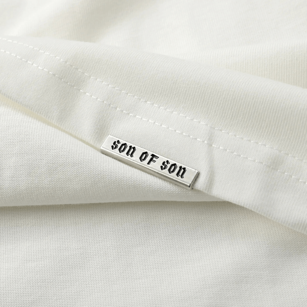 SON OF SON OVERSIZE WHITE THE LAST MILE CAMISETA OVERSIZE BLANCA