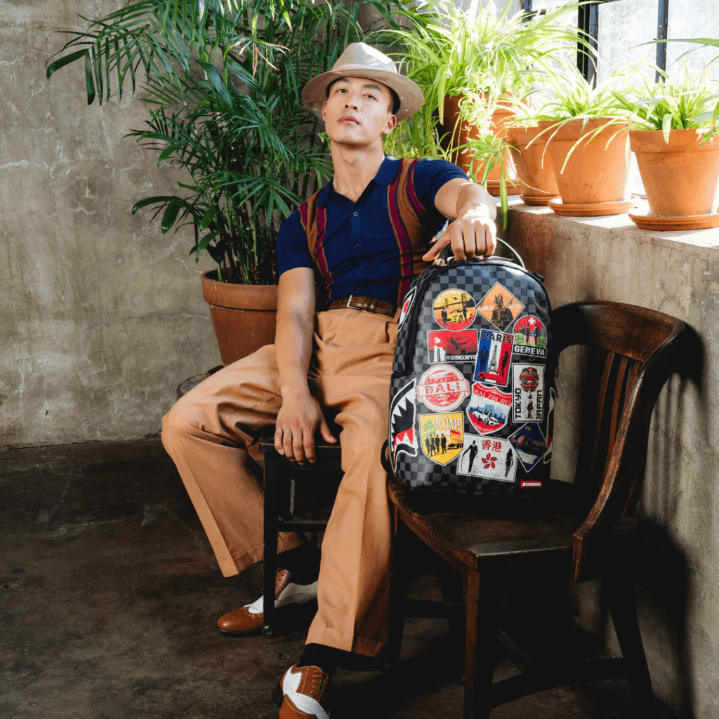 MORRAL SPRAYGROUND GLOBAL MOGUL LOST TICKET DLXSV BACKPACK