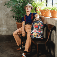 MORRAL SPRAYGROUND GLOBAL MOGUL LOST TICKET DLXSV BACKPACK