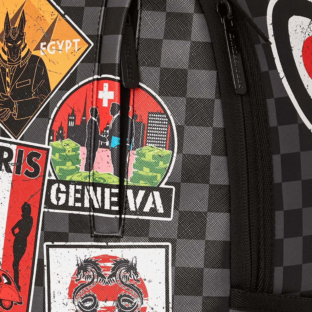 MORRAL SPRAYGROUND GLOBAL MOGUL LOST TICKET DLXSV BACKPACK