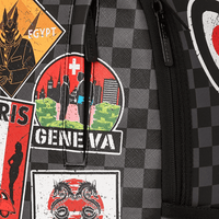 MORRAL SPRAYGROUND GLOBAL MOGUL LOST TICKET DLXSV BACKPACK