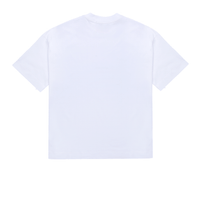 SINNERS CENTER LOGO CAMISETA BOXY BLANCA