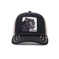 GOORIN BROS PANTERA 'THE PANTHER' GORRA CAMIONERA AJUSTABLE NEGRA / BEIGE