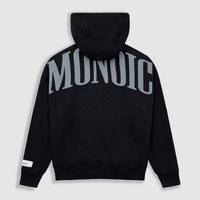 MONOIC TUTTO BENE I HOODIE OMBRA NEGRO OSCURO