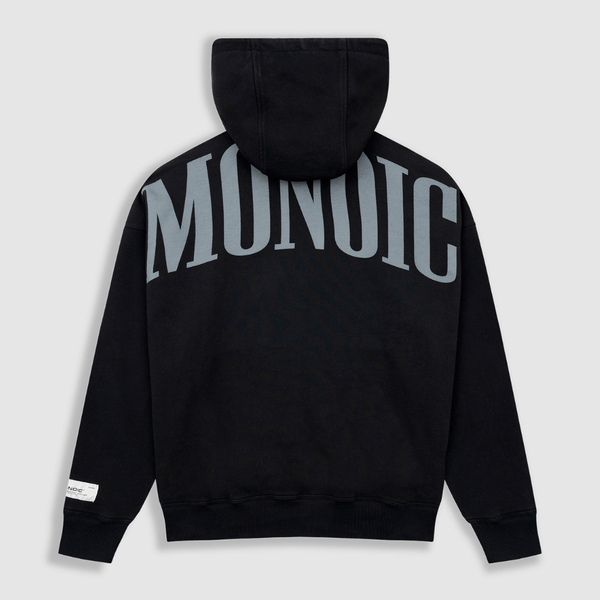 MONOIC TUTTO BENE I HOODIE OMBRA NEGRO OSCURO