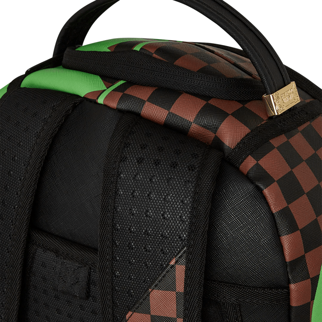 MORRAL SPRAYCOLOMBIA GREEN MONEY BEAR SPLIT BACKPACK VERDE