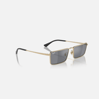 GAFAS RAYBAN EMY BIO-BASED LENTE NEGRO OSCURO MARCO DORADO