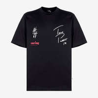 CULTUREWISE TWO STROKE SAINTS CAMISETA REGULAR TRAVIS NEGRA
