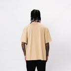 CREEP BRAND CAMISETA OVERSIZE BASICA PLACA BEIGE