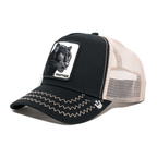 GOORIN BROS PANTERA 'THE PANTHER' GORRA CAMIONERA AJUSTABLE NEGRA / BEIGE