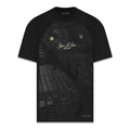 AURUM GEMS & STONES GOLD VAULT CAMISETA OVERSIZED NEGRA