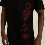 AP CROWN FIAT LUX SANCTUS CAMISETA HIBRIDA NEGRO