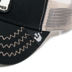 GOORIN BROS PANTERA 'THE PANTHER' GORRA CAMIONERA AJUSTABLE NEGRA / BEIGE