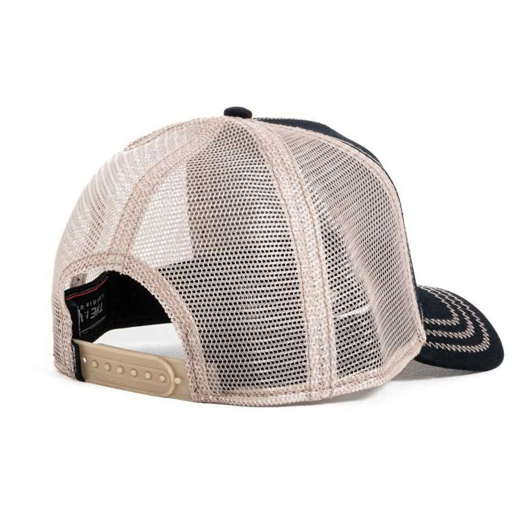 GOORIN BROS PANTERA 'THE PANTHER' GORRA CAMIONERA AJUSTABLE NEGRA / BEIGE