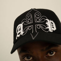 AP CROWN FIAT LUX ORATIO GORRA CAMIONERA AJUSTABLE TRUCKER GRIS