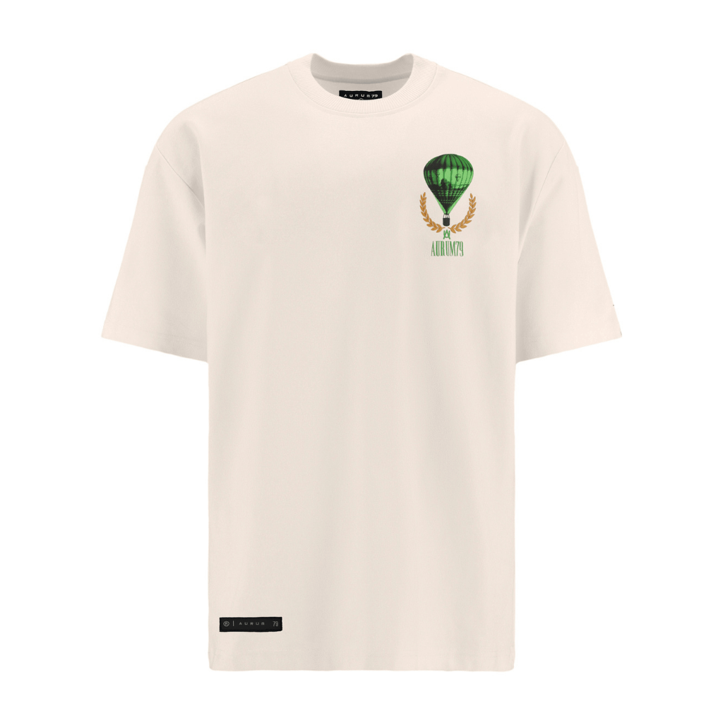 AURUM METROPOLIS III CAPADOCIA CAMISETA OVERSIZED BEIGE