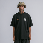 TRUE 420 SELF GROWTH CAMISETA OVERSIZE NEGRA