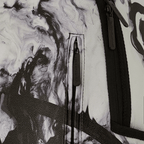 MORRAL SPRAYGROUND MARBLE PAINT BLANCO Y NEGRO