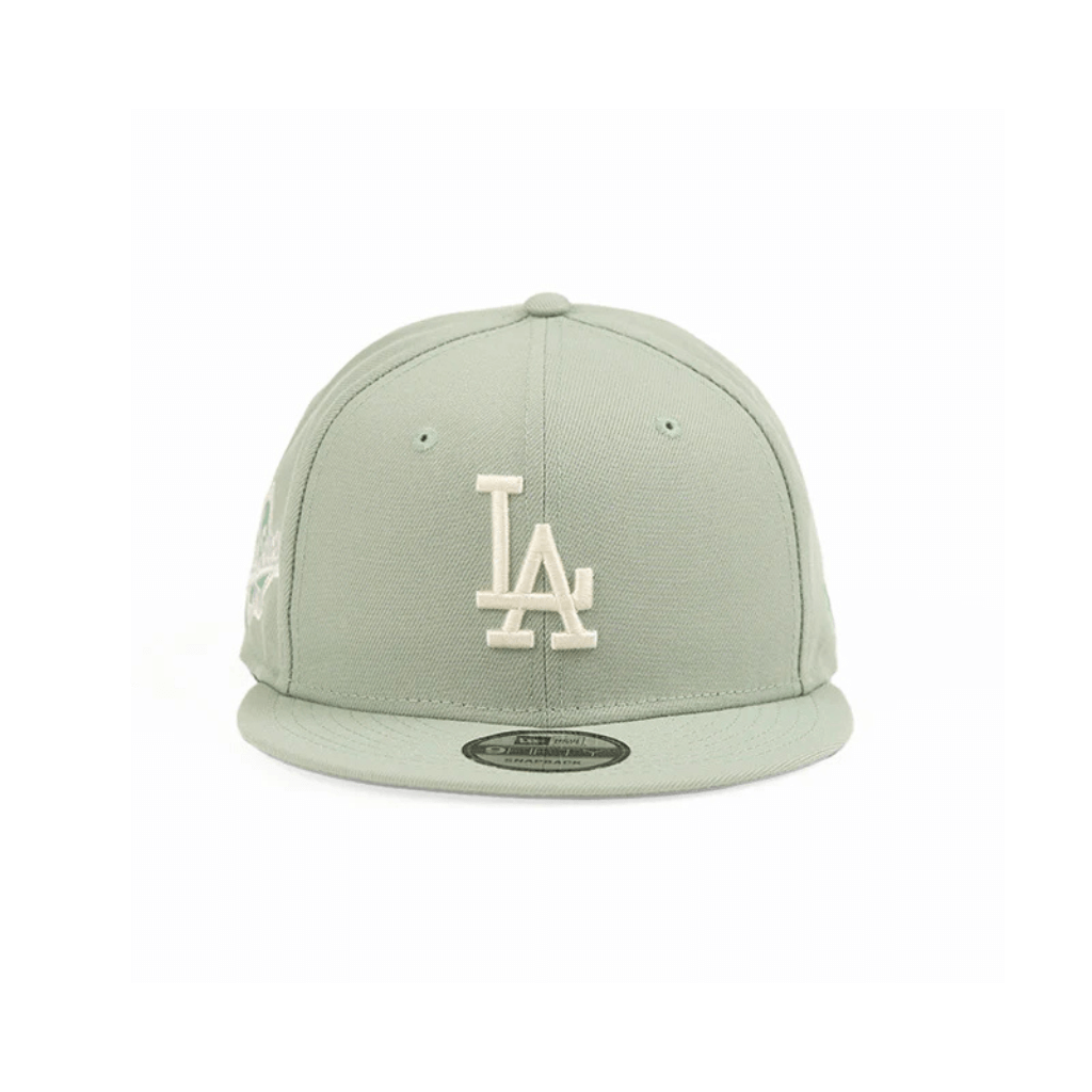 NEW ERA 9FIFTY MLB LOS ANGELES DODGERS COLLECTION GORRA AJUSTABLE VERDE MENTA