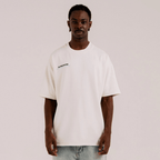 AURUM STARS I WHITE A79U CAMISETA OVERSIZE BLANCA