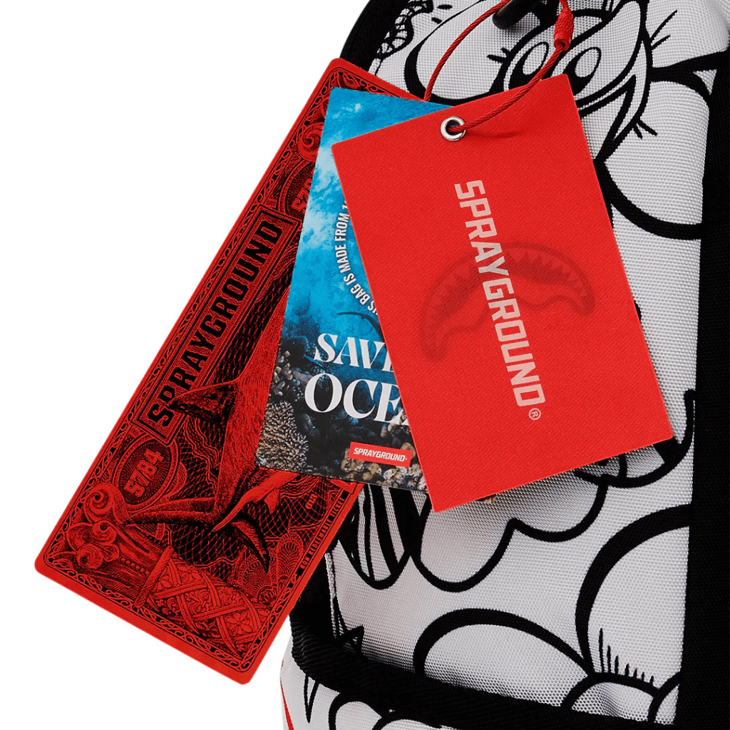 MORRAL SPRAYGROUND ACCIDENTAL DOODLE DLXSR BLANCO