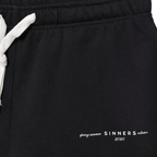 SINNERS GARMENTS SHORTS DE ALGODON NEGROS