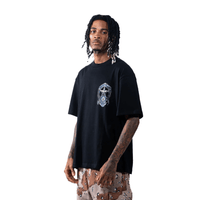 CREEP BRAND CAMISETA OVERSIZE JEFE NEGRA