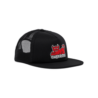 SUPREME X TOY MACHINE GORRA CAMIONERA AJUSTABLE NEGRA