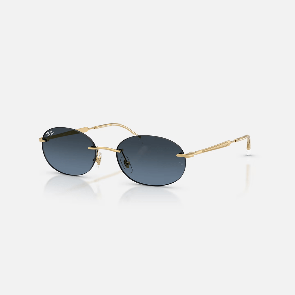 GAFAS RAYBAN RB3767 LENTE AZUL MARCO DORADO