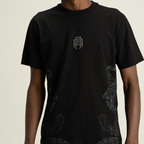 AP CROWN HILOS SAGRADOS AKIR CAMISETA REGULAR NEGRA/ARENA
