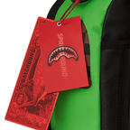 MORRAL SPRAYCOLOMBIA GREEN MONEY BEAR SPLIT BACKPACK VERDE