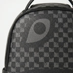 MORRAL SPRAYCOLOMBIA GREY CHECKERED EYE BACKPACK NEGRO