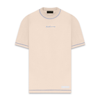 AURUM RACING STARS CAMISETA SIGNATURE BLUE SEAMS BEIGE