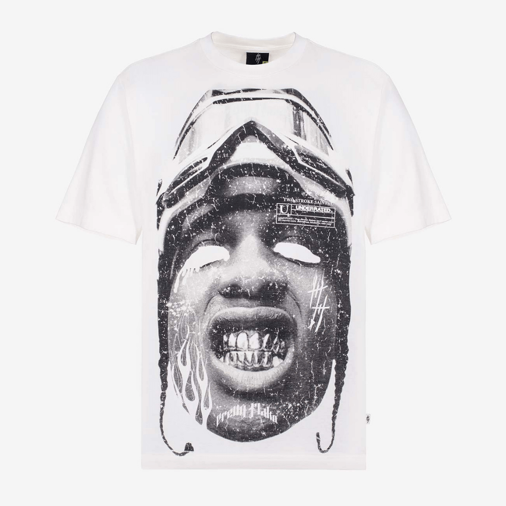 CULTUREWISE TWO STROKE ASAP CAMISETA REGULAR BLANCA