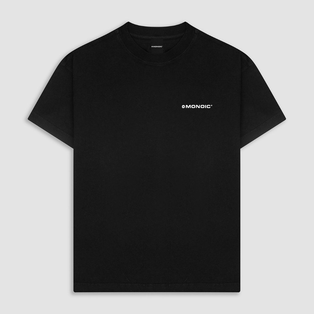 MONOIC TIMELESS V2 CAMISETA  OVERSIZED NEGRA