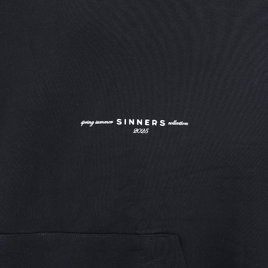 SINNERS GARMENTS BUZO NEGRO