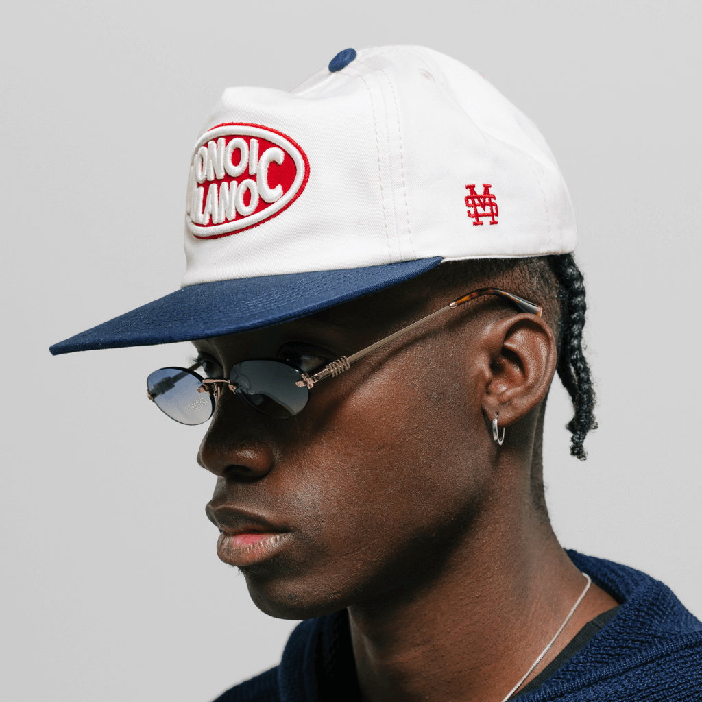 MONOIC TUTTO BENE 2 GORRA AJUSTABLE MILANO CREMA Y ROJO