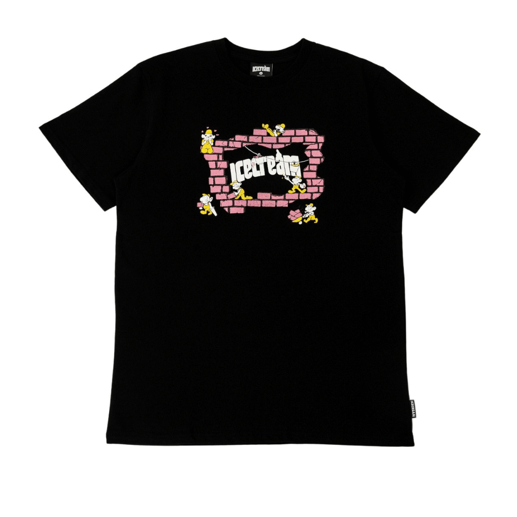 ICECREM BRICK HOUSE CAMISETA NEGRA