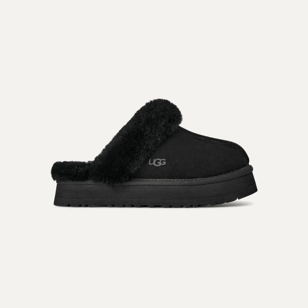 SANDALIAS MUJER UGG W DISQUETTE SLIPPERS NEGRAS