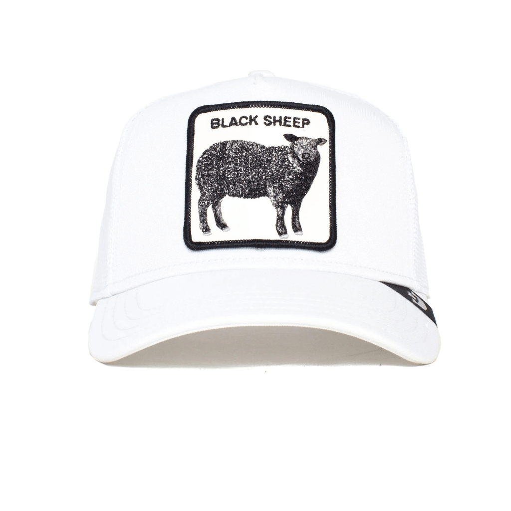 GOORIN BROS PLATINUM SHEEP  GORRA CAMIONERA AJUSTABLE BLANCA