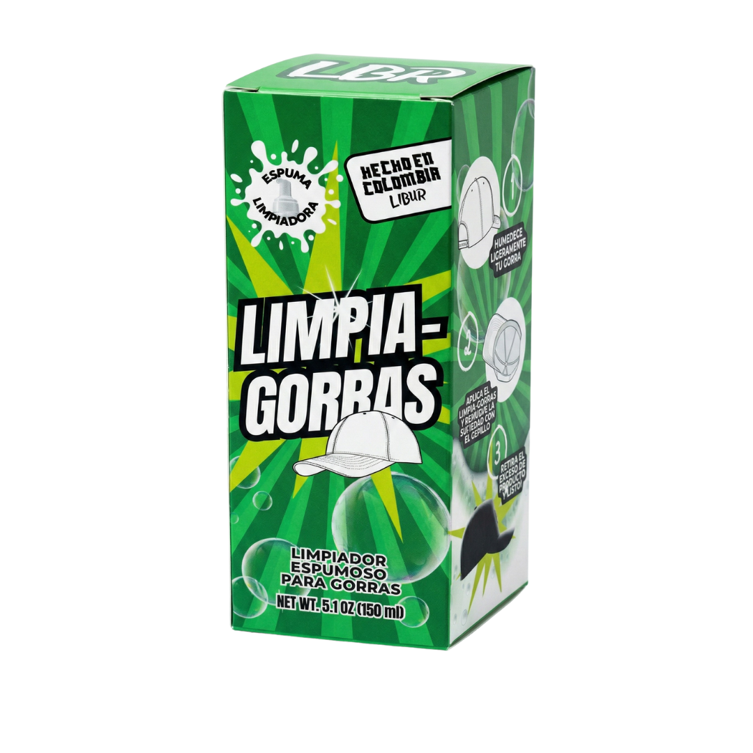 ESPUMA SHAMPOO LIMPIADOR PARA GORRAS