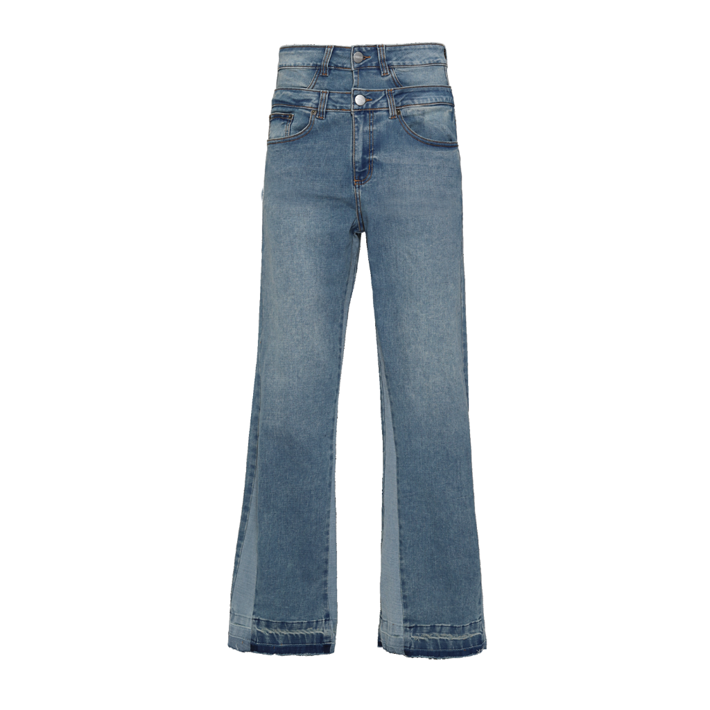SINNERS FW25 DOUBLE FLARED BLUE JEANS